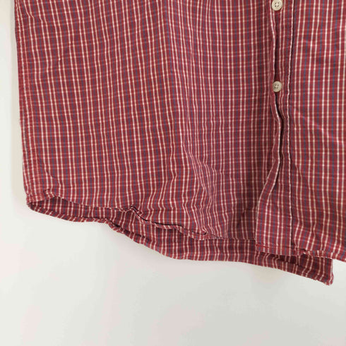 セントジョンズベイ STJOHNS BAY 90-00S ポプリンチェックシャツ メンズ JPN:L