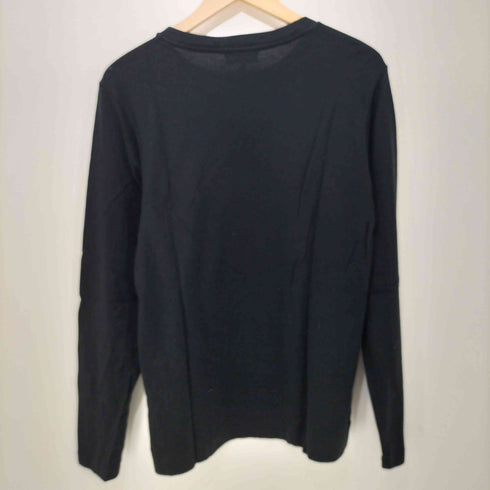 マーガレットハウエル MARGARET HOWELL 2019 日本製 ウール混 ロングスリーブ クルーネックTシャツ メンズ JPN:M