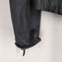 ザラ ZARA ラムレザー ノーカラー ジャケット 裾ジップ レディース import:M