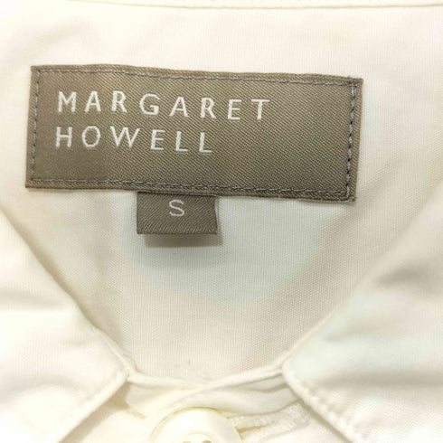 マーガレットハウエル MARGARET HOWELL 2017 日本製 ロングスリーブ レギュラーカラーシャツ メンズ JPN:S