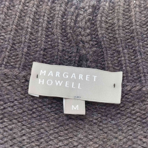 マーガレットハウエル MARGARET HOWELL 2019 スコットランド製 ウールニット カーディガン メンズ JPN:M