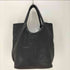 KAYNA ブラックレザートートバッグ レディース