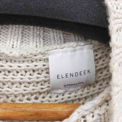 エレンディーク ELENDEEK 21SS SHORT KNIT SET ショートニットセットワンピース レディース JPN:2