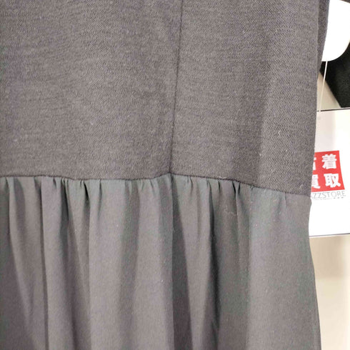 セオリーリュクス theory luxe Washable Mockrody Seol 異素材切替ワンピース レディース 038
