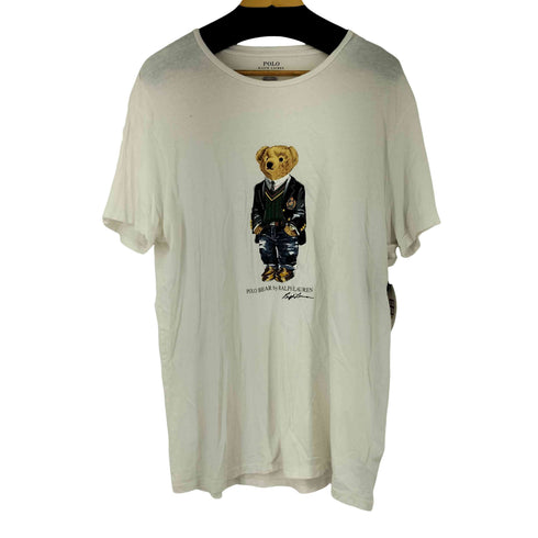ポロラルフローレン POLO RALPH LAUREN CUSTOM SLIM FIT ポロベアプリント S/S Tシャツ メンズ import:XL
