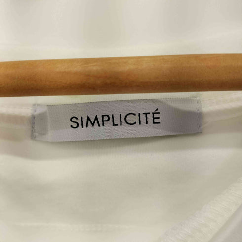 シンプリシテェ SIMPLICITE 24SS ノースリボックスTEE レディース