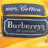 バーバリーズ BURBERRYS ワンポイント刺繍 S/S ポロシャツ メンズ import:S