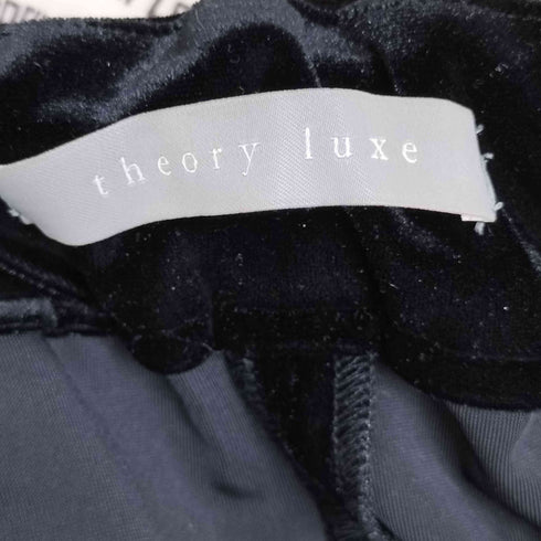 セオリーリュクス theory luxe RIVOLI AGA ストレッチ ベルベットパンツ レディース 038