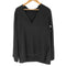 シティショップ CITYSHOP V NECK SATIN BLOUSE レディース