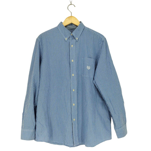 チャップス CHAPS EASY CARE チェック柄オックスフォードシャツ メンズ JPN:L