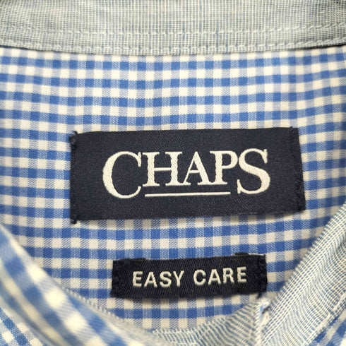 チャップス CHAPS EASY CARE チェック柄オックスフォードシャツ メンズ JPN:L