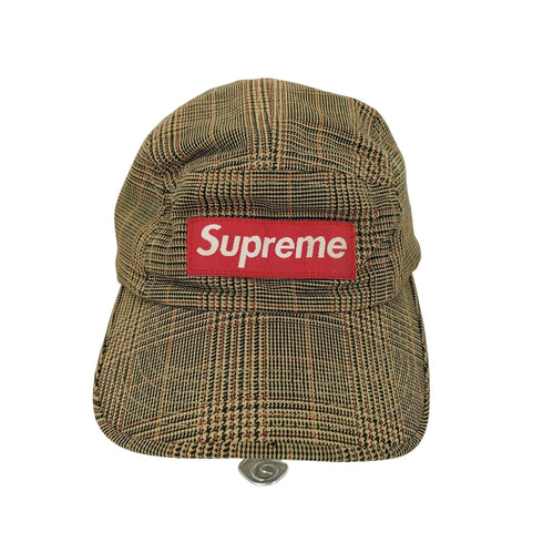 シュプリーム Supreme Houndstooth Camp Cap 千鳥格子 メンズ