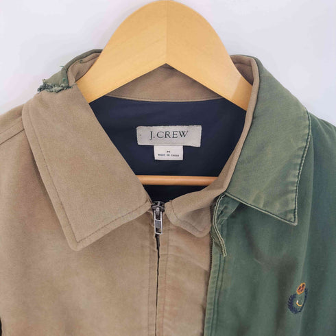 ジェイクルー J.CREW エンブレム刺繍 リメイク スイングトップ メンズ import:M