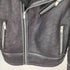 ザラ ZARA ライダースムートンジャケット B-3 メンズ import:XL