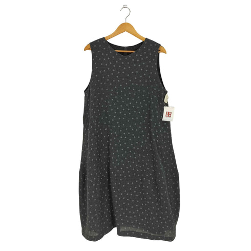 コットンハウスアヤ Cotton House Aya yesterday cross ドット ノースリーブワンピース レディース JPN:M