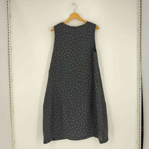 コットンハウスアヤ Cotton House Aya yesterday cross ドット ノースリーブワンピース レディース JPN:M