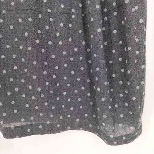 コットンハウスアヤ Cotton House Aya yesterday cross ドット ノースリーブワンピース レディース JPN:M