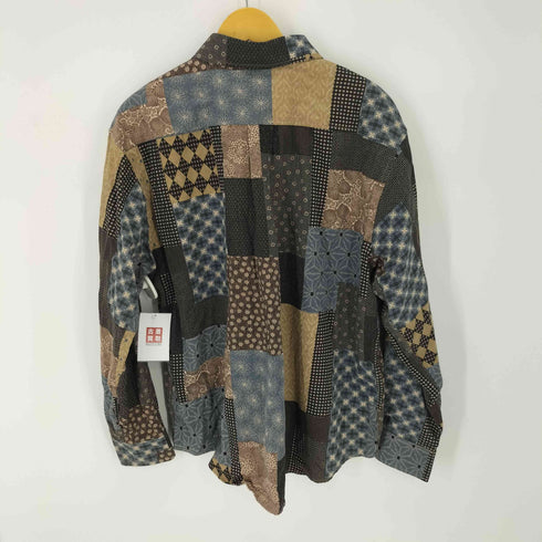 CHANGE WELL 2XL OLD WORK パッチワーク長袖シャツ メンズ JPN:XXL