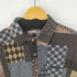 CHANGE WELL 2XL OLD WORK パッチワーク長袖シャツ メンズ JPN:XXL