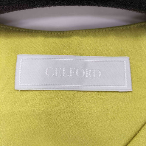 セルフォード CELFORD カシュクール ペプラム ブラウス レディース DE:38