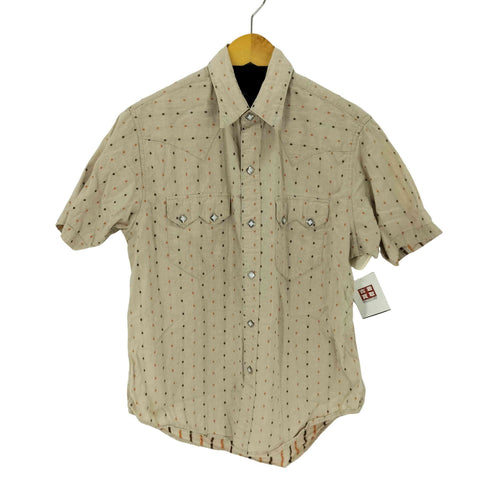 シュガーケーン SUGAR CANE ドットウェスタンS/S シャツ メンズ import:M