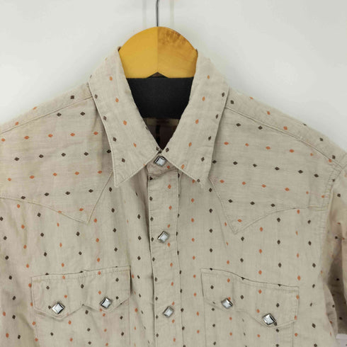 シュガーケーン SUGAR CANE ドットウェスタンS/S シャツ メンズ import:M