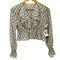 リリーブラウン Lily Brown 23SS フリルデザインクロップド L/S ブラウス レディース ONE SIZE
