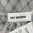 リリーブラウン Lily Brown 23SS フリルデザインクロップド L/S ブラウス レディース ONE SIZE