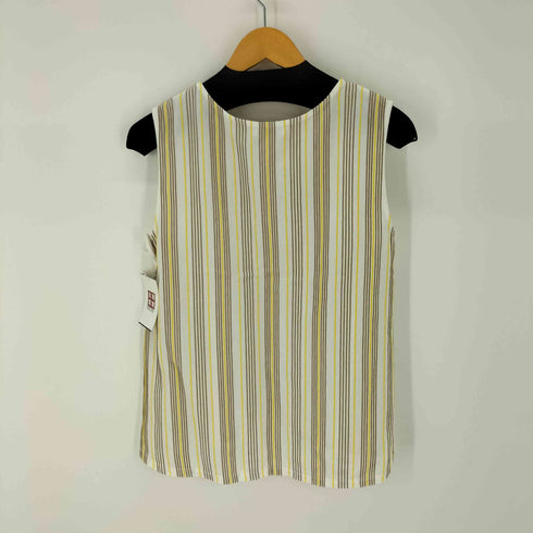 ビューティーアンドユースユナイテッドアローズ BEAUTY & YOUTH UNITED ARROWS コードストライプノースリーブカットソー レディース ONE SIZE