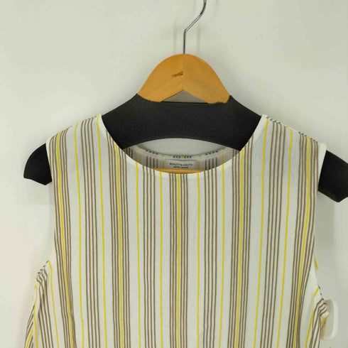ビューティーアンドユースユナイテッドアローズ BEAUTY & YOUTH UNITED ARROWS コードストライプノースリーブカットソー レディース ONE SIZE