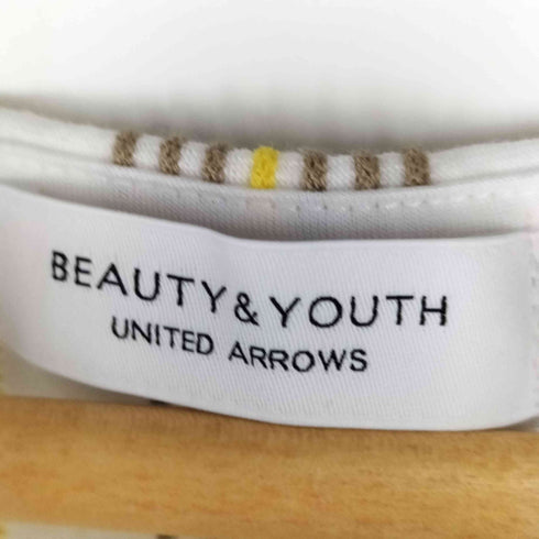 ビューティーアンドユースユナイテッドアローズ BEAUTY & YOUTH UNITED ARROWS コードストライプノースリーブカットソー レディース ONE SIZE