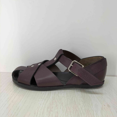 マルニ MARNI レザーグルカサンダル メンズ
