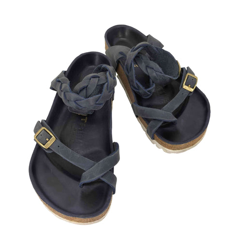 ビルケンシュトックタタミ BIRKEN STOCK TATAMI レザーストラップサンダル レディース JPN:24.5
