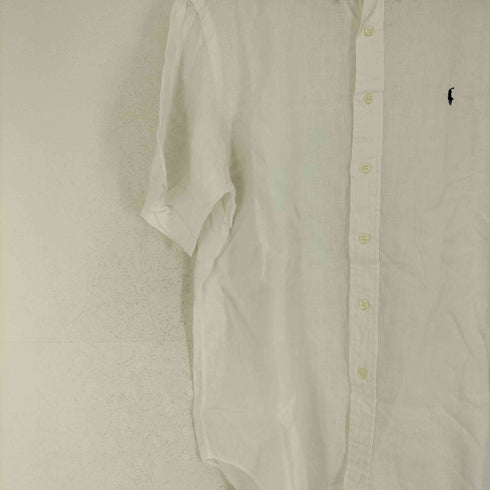 ポロラルフローレン POLO RALPH LAUREN CLASSIC FIT 半袖リネンシャツ メンズ JPN:L