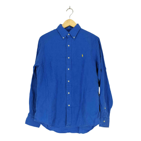 ラルフローレン RALPH LAUREN リネンボタンダウンシャツ メンズ JPN:M