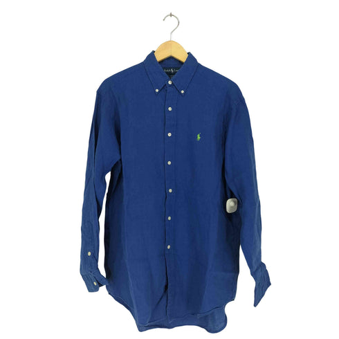ラルフローレン RALPH LAUREN BLAKE リネンボタンダウンシャツ メンズ JPN:M