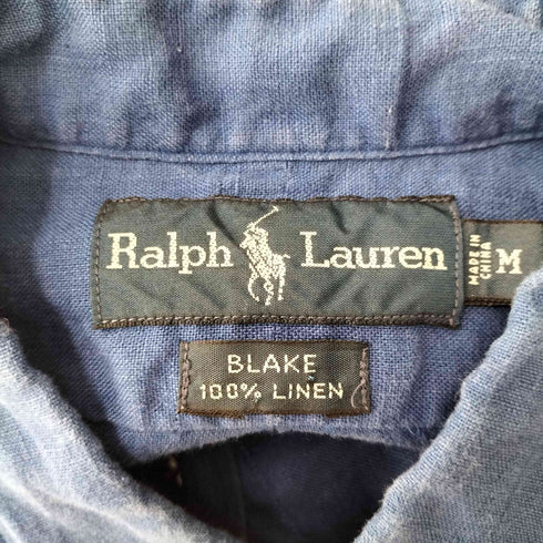 ラルフローレン RALPH LAUREN BLAKE リネンボタンダウンシャツ メンズ JPN:M