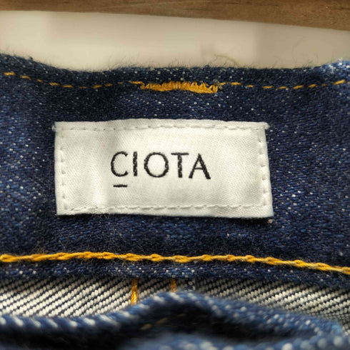 シオタ CIOTA BLOOM&BRANCH別注 リジットデニムパンツ メンズ 36