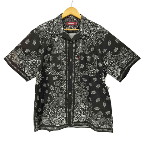 ハイドアンドシーク HIDE AND SEEK 24SS BANDANA PATTERN S/S SHIRT メンズ JPN:XL