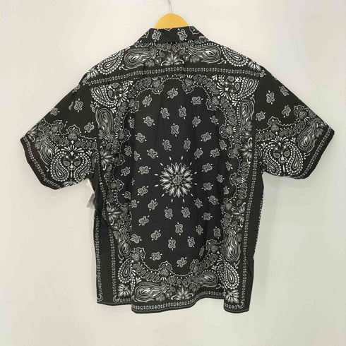 ハイドアンドシーク HIDE AND SEEK 24SS BANDANA PATTERN S/S SHIRT メンズ JPN:XL
