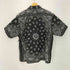 ハイドアンドシーク HIDE AND SEEK 24SS BANDANA PATTERN S/S SHIRT メンズ JPN:XL