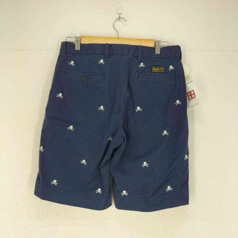 ラグビーラルフローレン Rugby Ralph Lauren スカル刺繍チノハーフパンツ メンズ 31