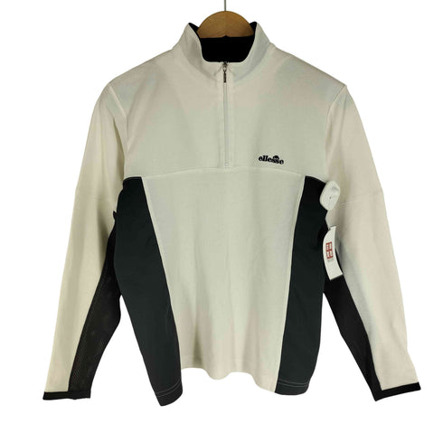 エレッセ ellesse メッシュ切替 ロングスリーブ カットソー ゴルフウェア レディース JPN:L
