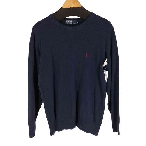 ポロバイラルフローレン Polo by RALPH LAUREN ポニー刺繍 クルーネックニット メンズ JPN:M