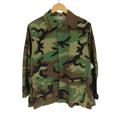 00S AMERICAN APPAREL社製 ウッドランドカモ COAT MATERNITY マタニティージャケット リップストップ 02年製 レディース 14S