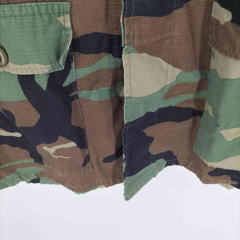 00S AMERICAN APPAREL社製 ウッドランドカモ COAT MATERNITY マタニティージャケット リップストップ 02年製 レディース 14S