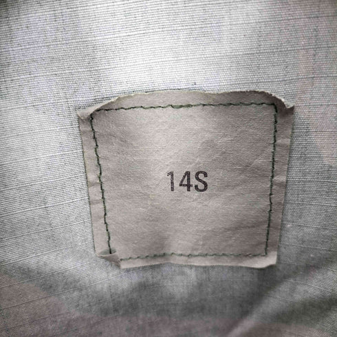 00S AMERICAN APPAREL社製 ウッドランドカモ COAT MATERNITY マタニティージャケット リップストップ 02年製 レディース 14S