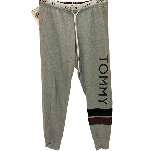 トミーヒルフィガー TOMMY HILFIGER ウエストゴム紐スウェットパンツ レディース JPN:L