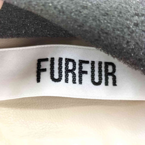 ファーファー furfur 異素材切替フレアワンピース レディース ONE SIZE