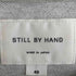 スティルバイハンド STILL BY HAND ハイゲージ裏毛Tシャツ メンズ JPN:48